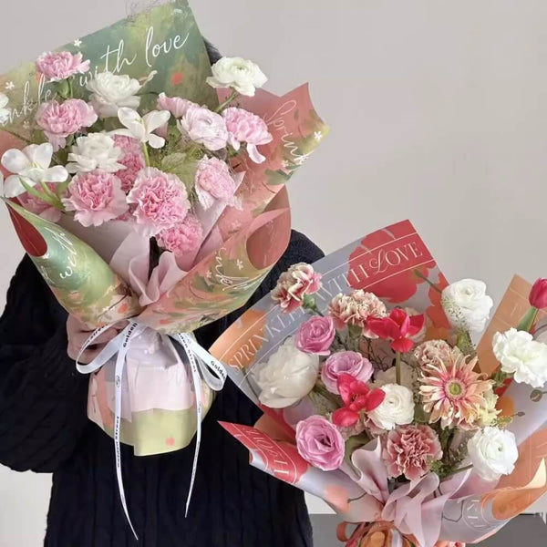 flower-wrapping-paper