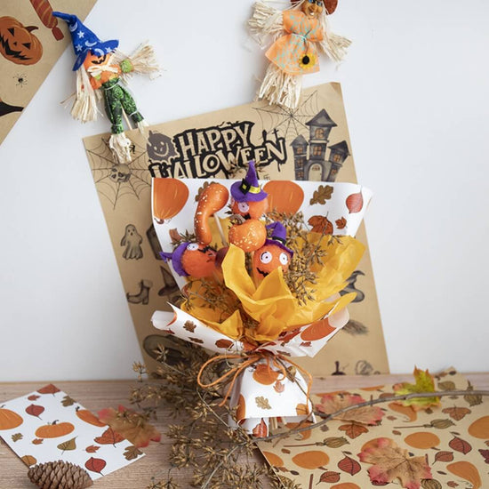 flower-wrapping-paper