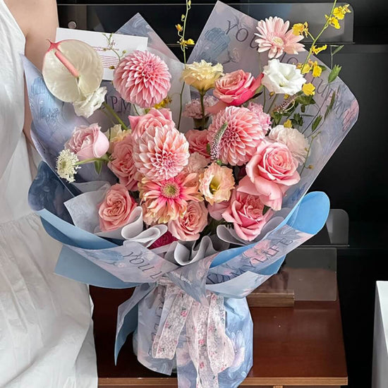 flower-wrapping-paper