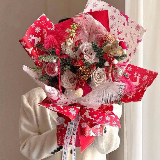 flower-wrapping-paper-bouquet