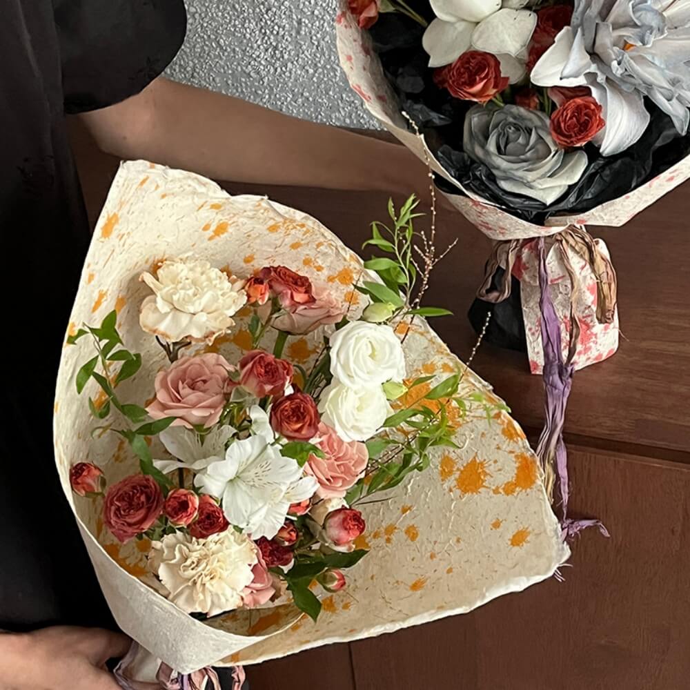 flower-wrapping-paper-bouquet