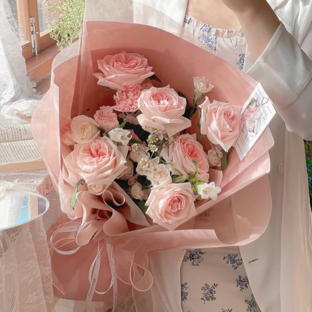 flower-wrapping-paper-bouquet