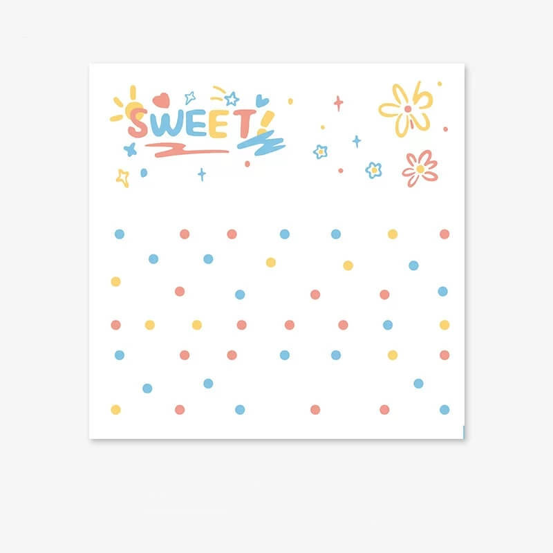 "Summer Joy" Waterproof OPP Flower Wrapping Paper Clear Cellophane Bouquet Wrapping Paper, 22.0 x 22.0 Inch - 20 Sheets