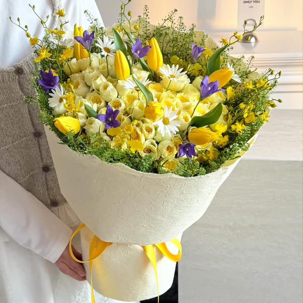 flower-wrapping-paper-bouquet