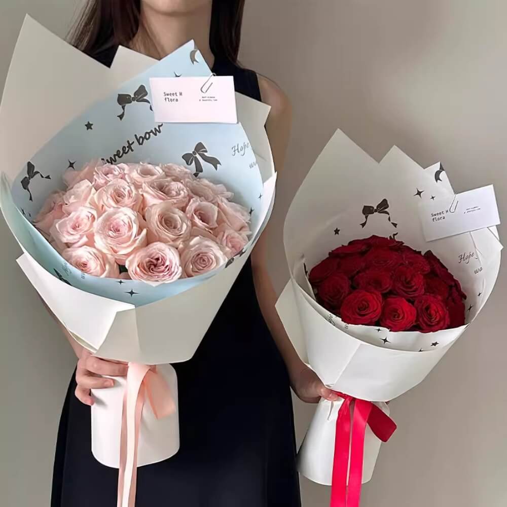 flower-wrapping-paper-bouquet