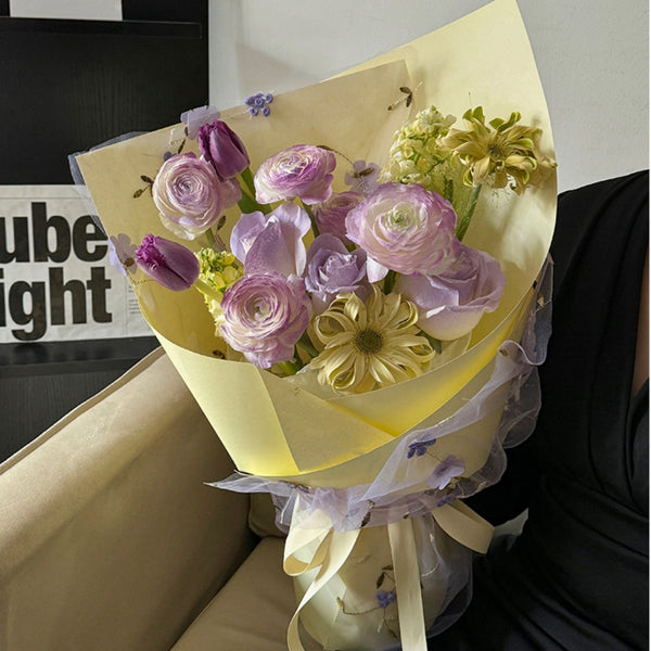 flower-wrapping-paper-bouquet