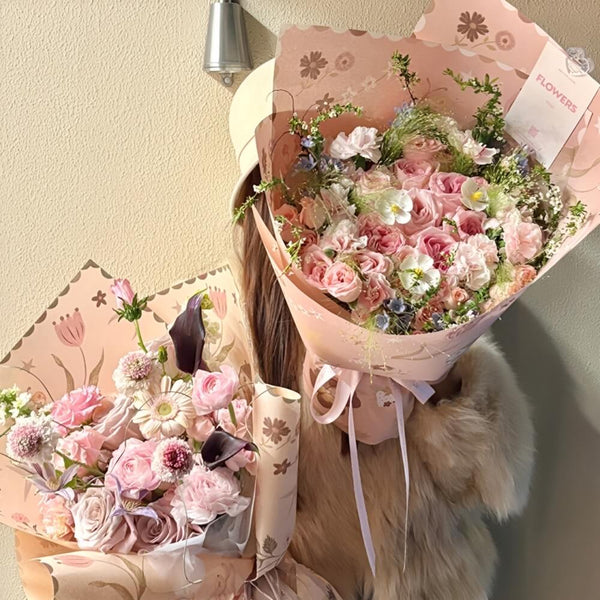 flower-wrapping-paper-bouquet