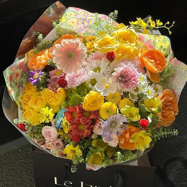 flower-wrapping-paper-bouquet