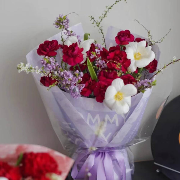 flower-wrapping-paper-bouquet