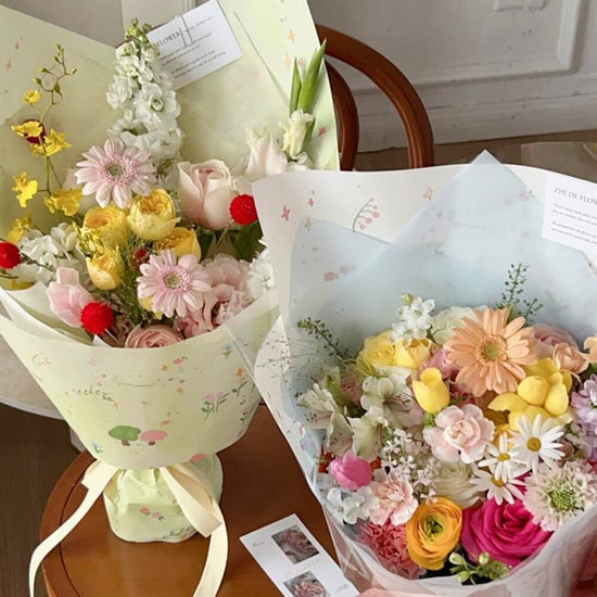 flower-wrapping-paper-bouquet