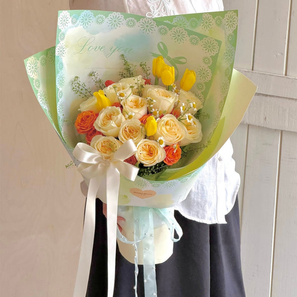 flower-wrapping-paper-bouquet