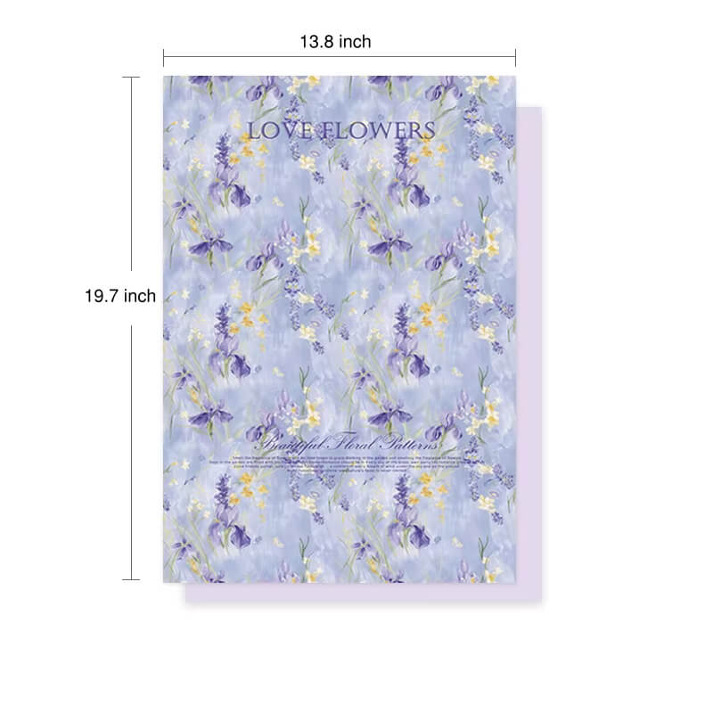flower-wrapping-paper-waterproof