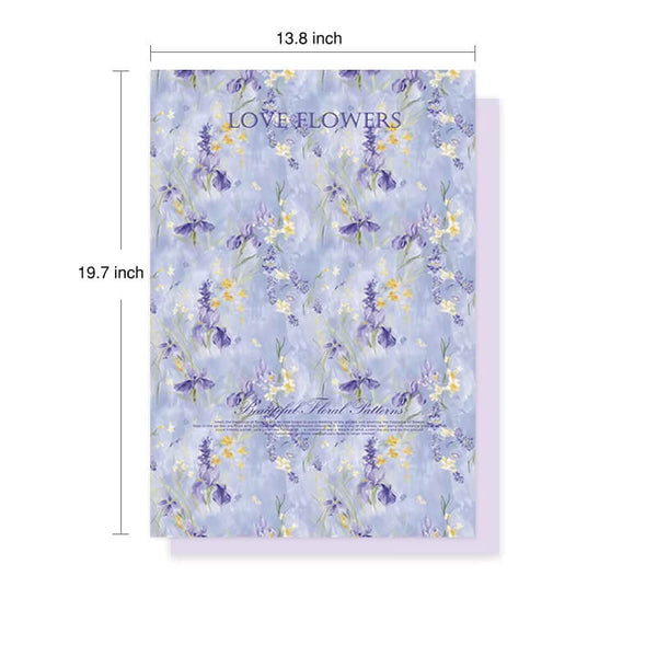 flower-wrapping-paper-waterproof