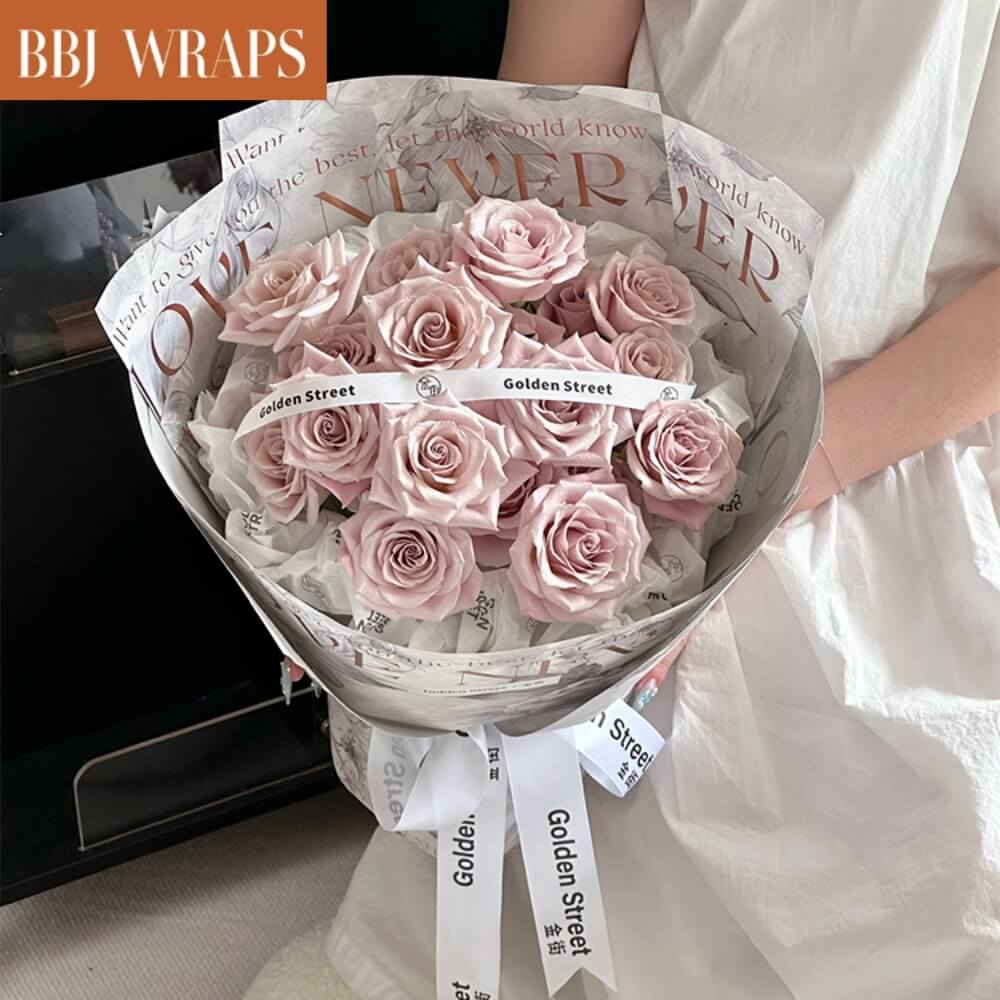 flower-wrapping-paper