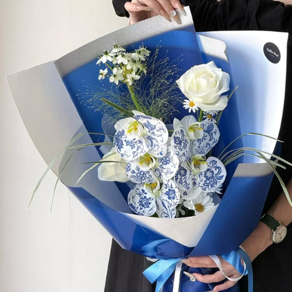 flower-wrapping-paper