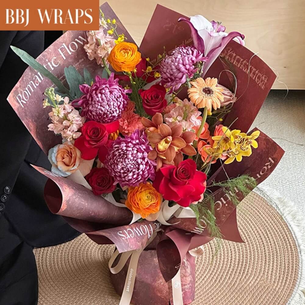 flower-wrapping-paper