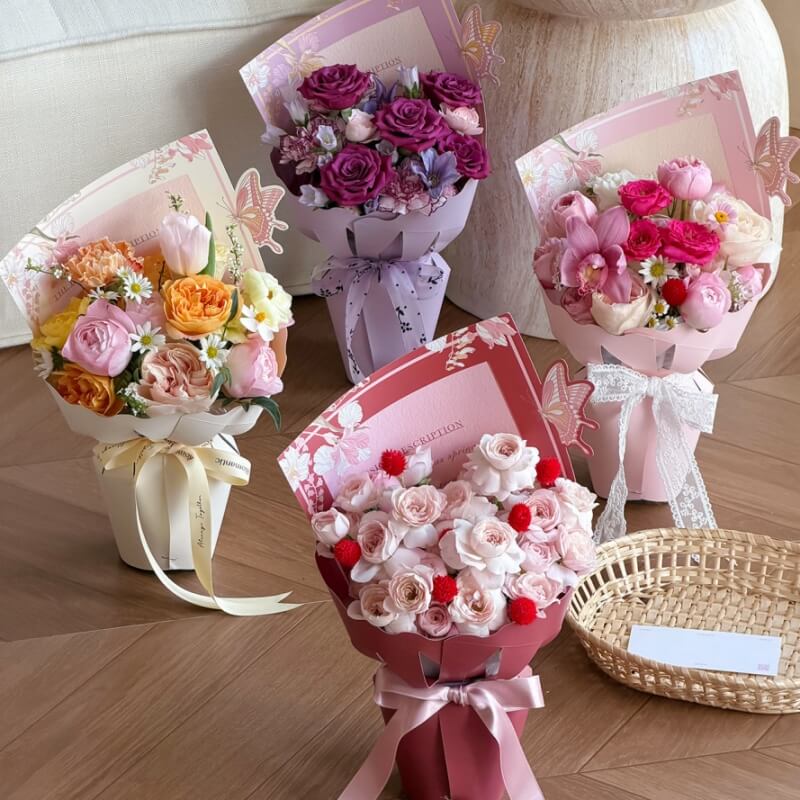 flower-wrapping-paper