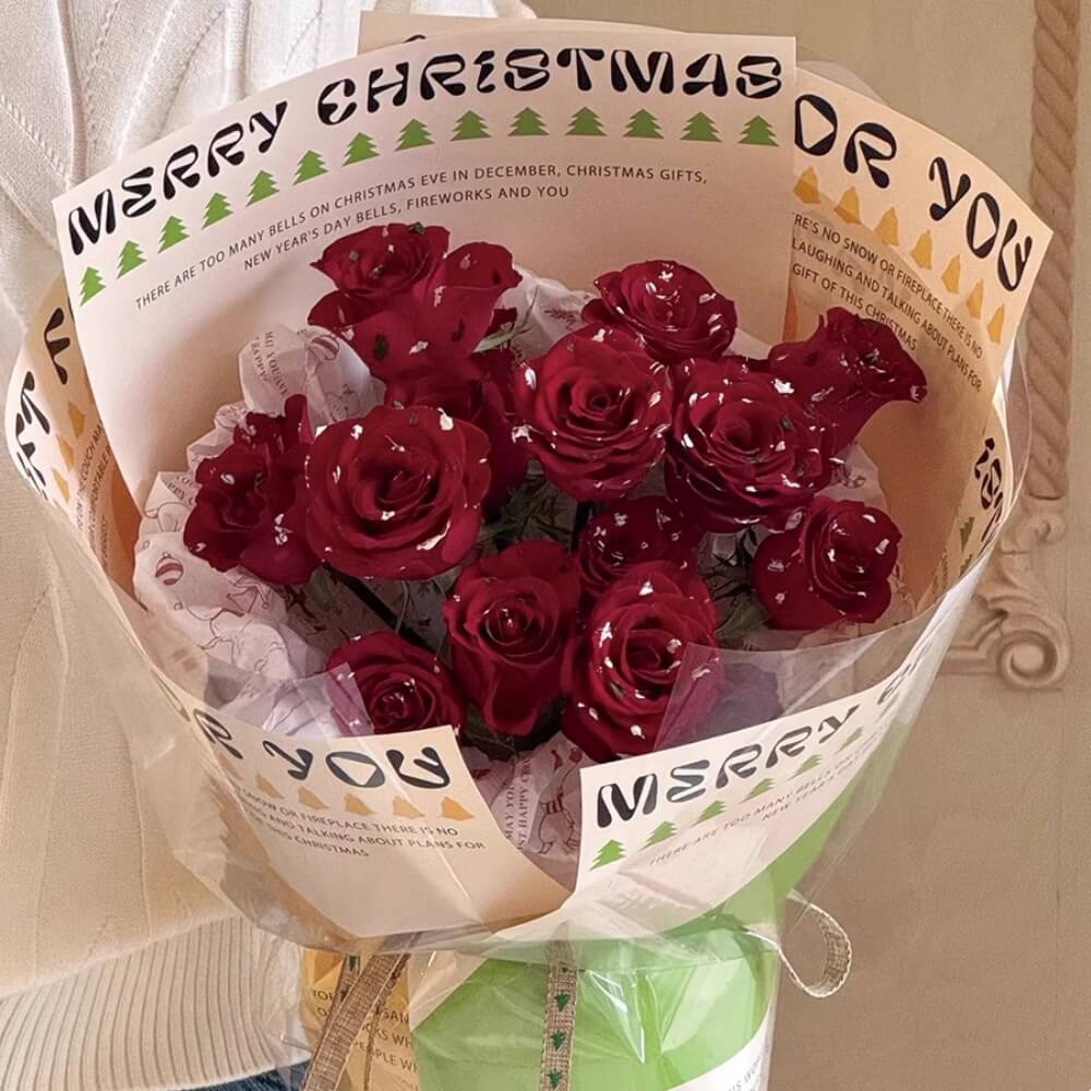 flower-wrapping-paper