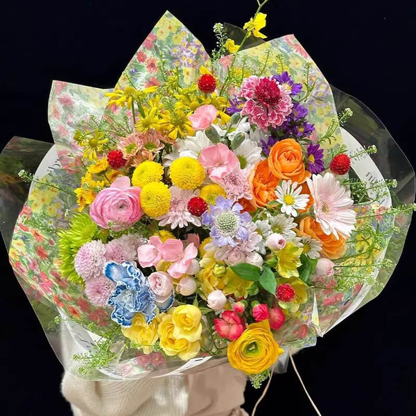 flower-wrapping-paper