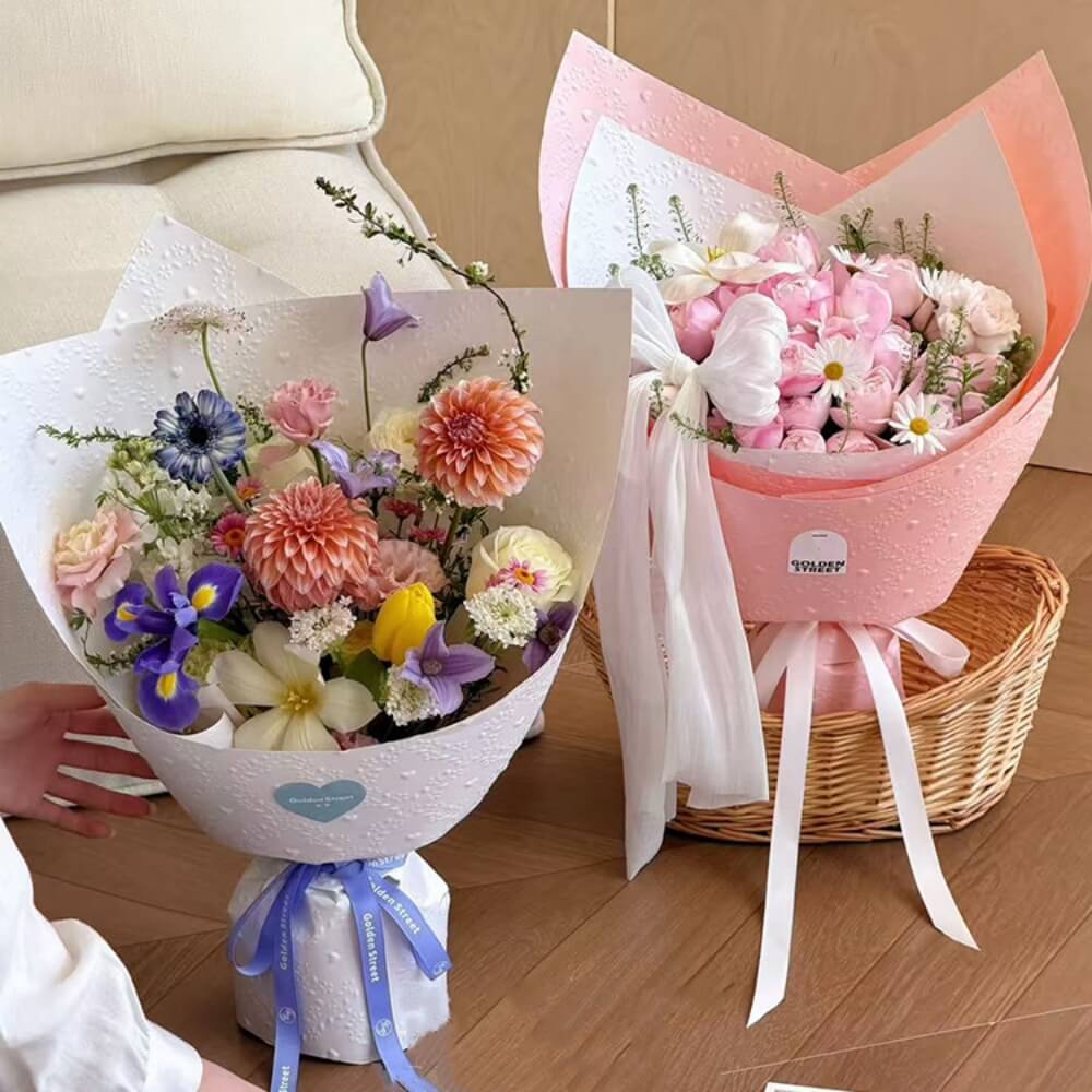 flower-wrapping-paper