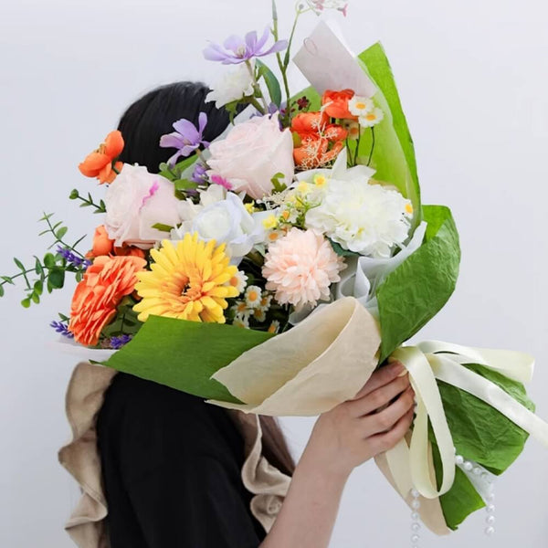 flower-wrapping-paper