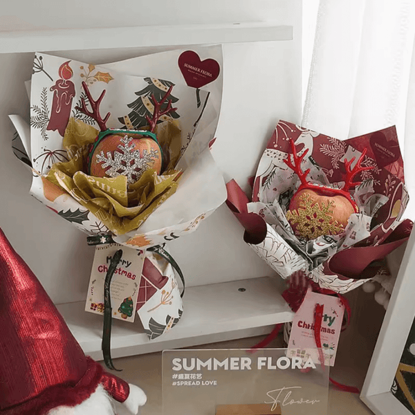 flower-wrapping-paper