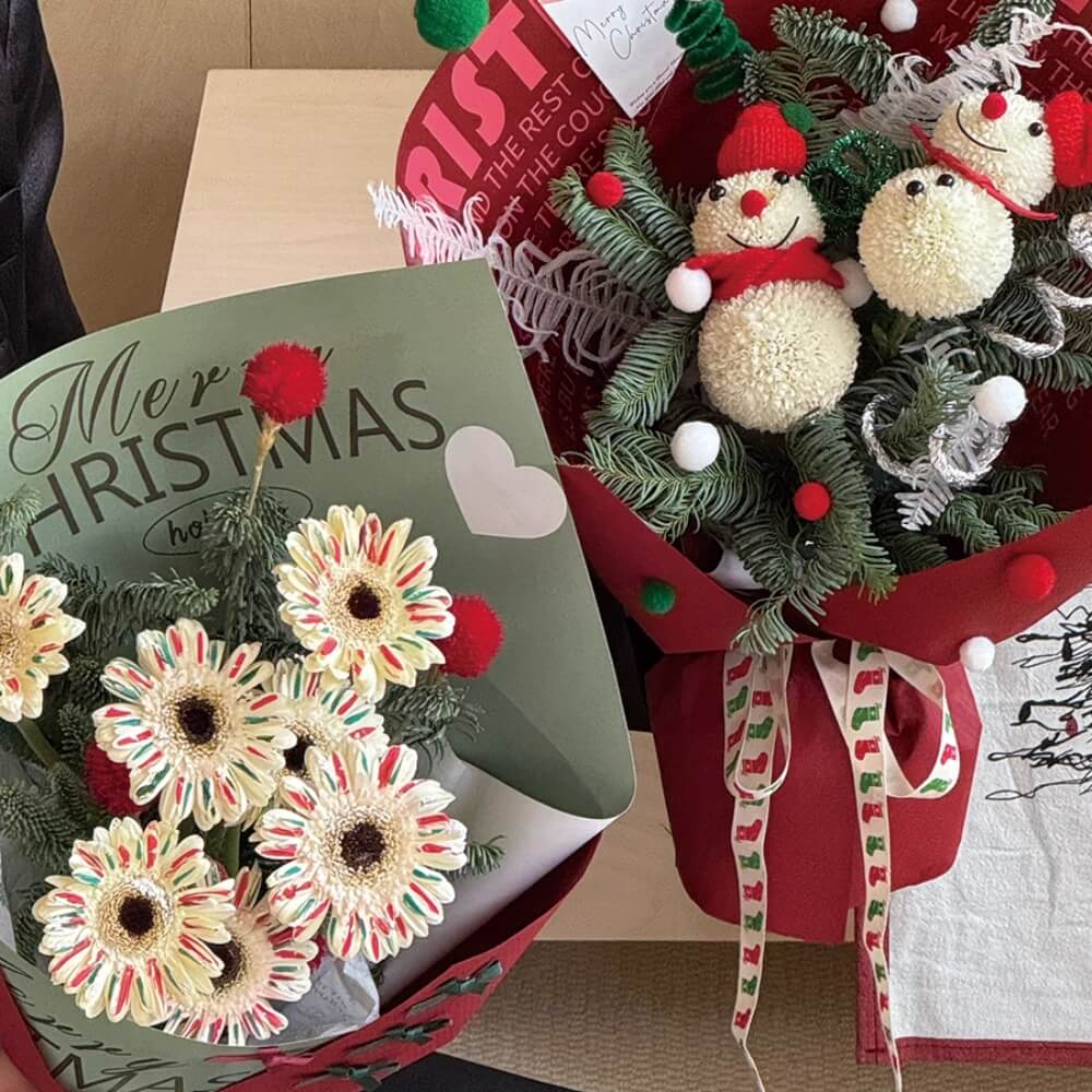 flower-wrapping-paper
