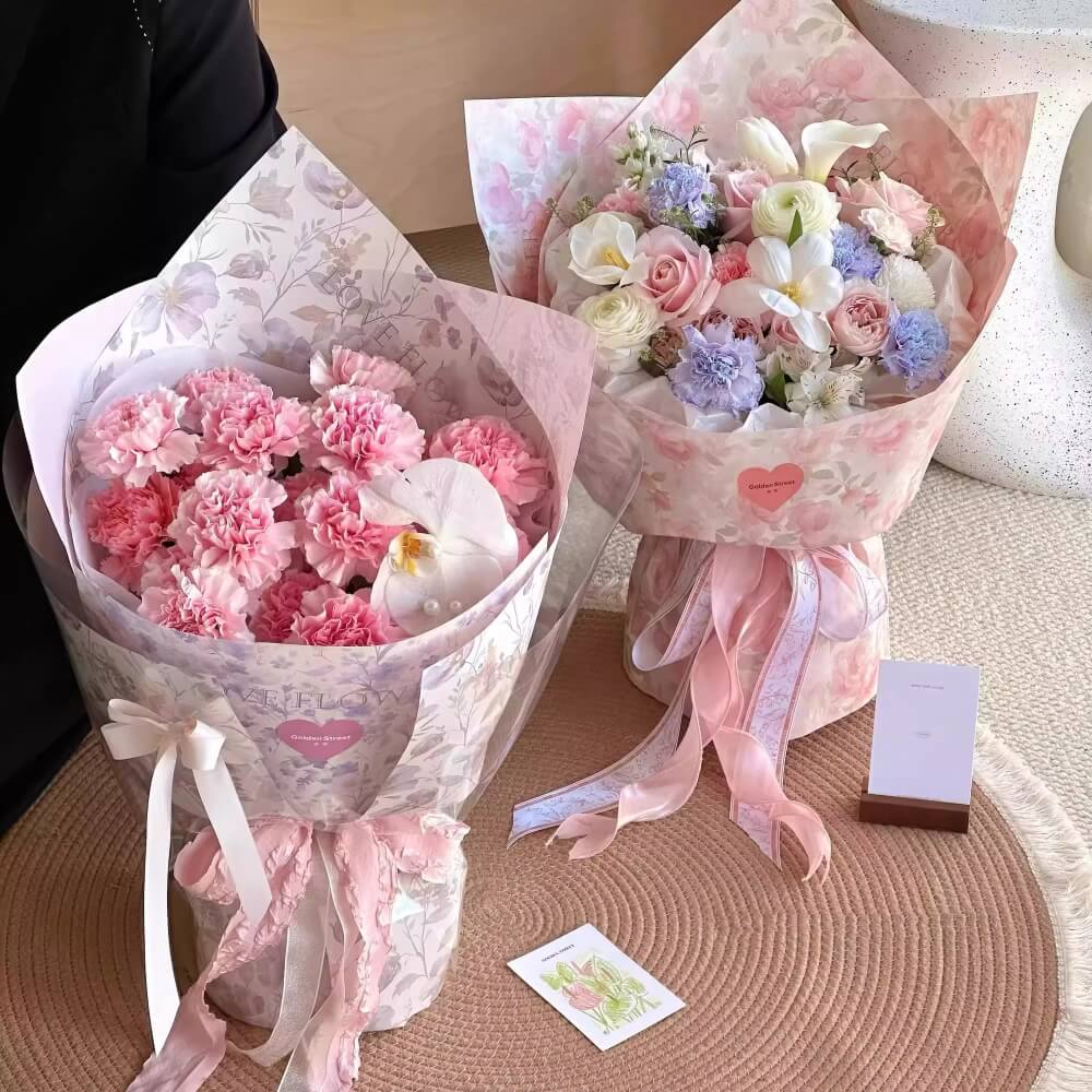 flower-wrapping-paper