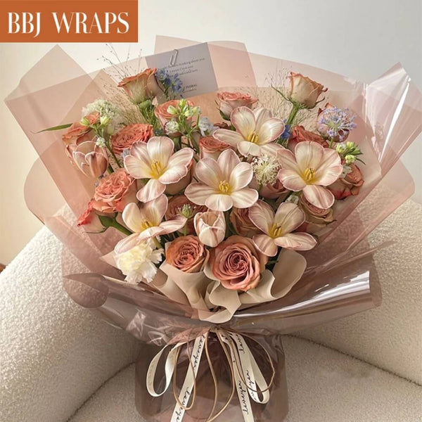 Flower wrapping sales