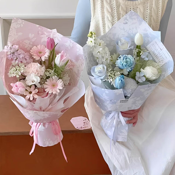 flower-wrapping-paper