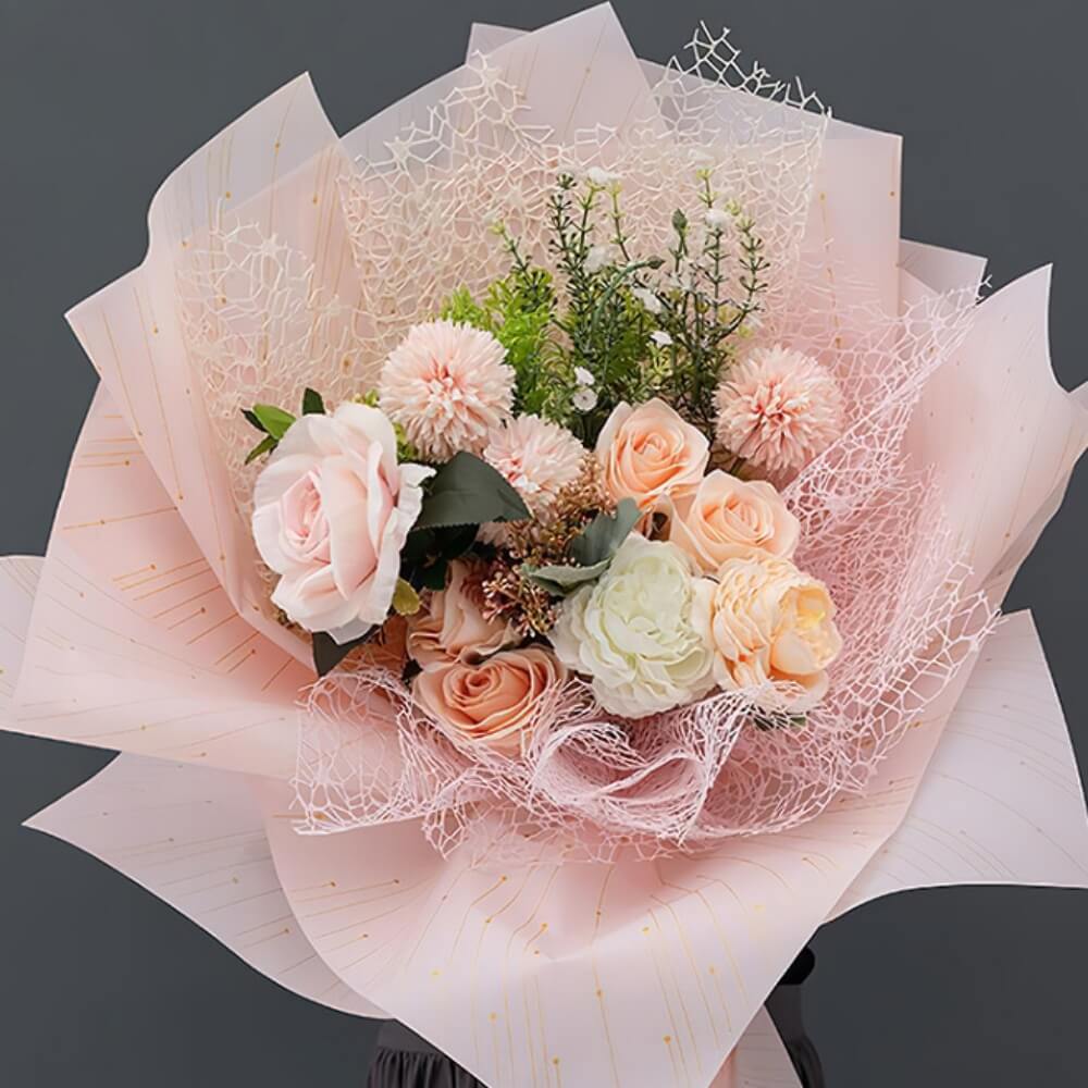 flower-wrapping-paper