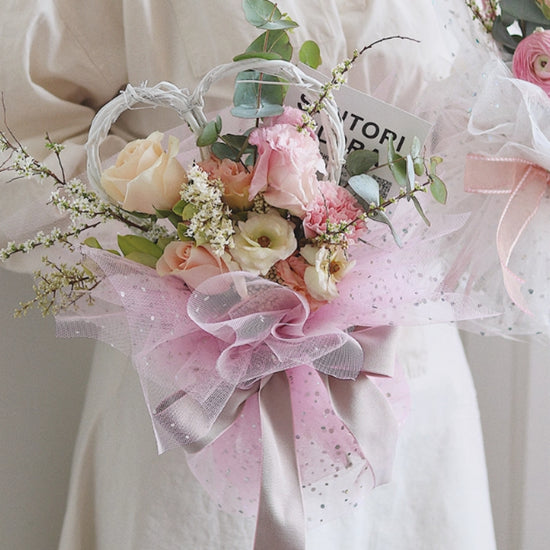 flower paper wrapping