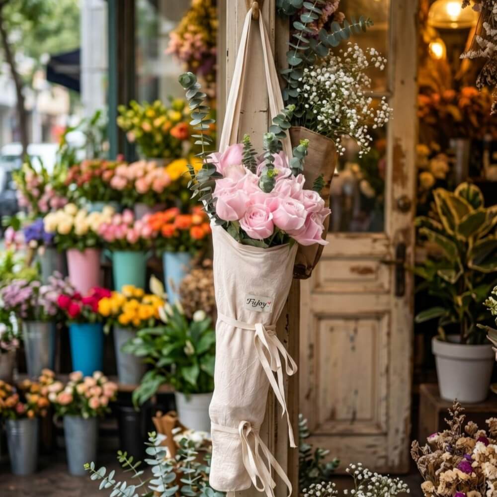 gift-bags-for-flower-bouquet