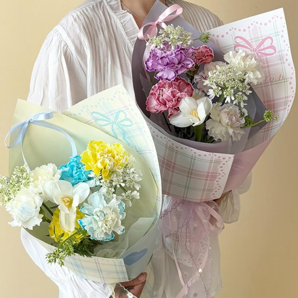 korean-flower-wrapping-paper