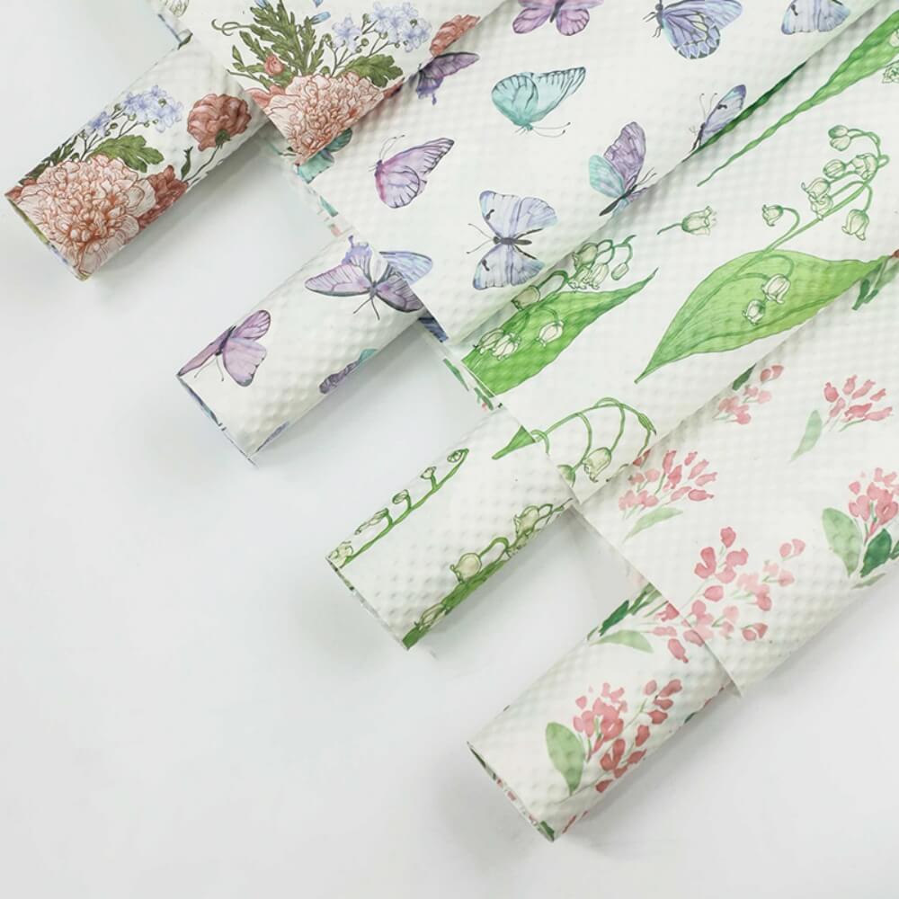 korean-flower-wrapping-paper
