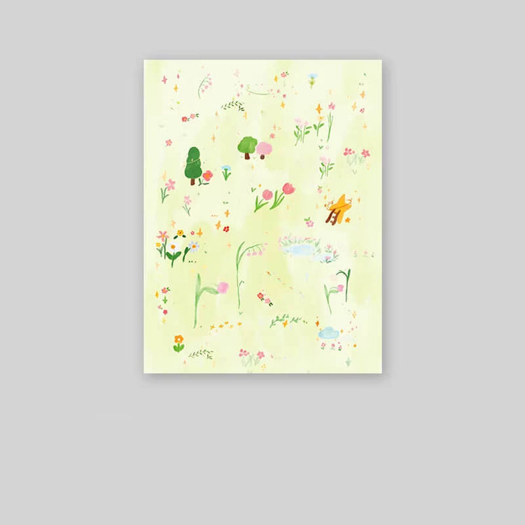 korean-flower-wrapping-paper