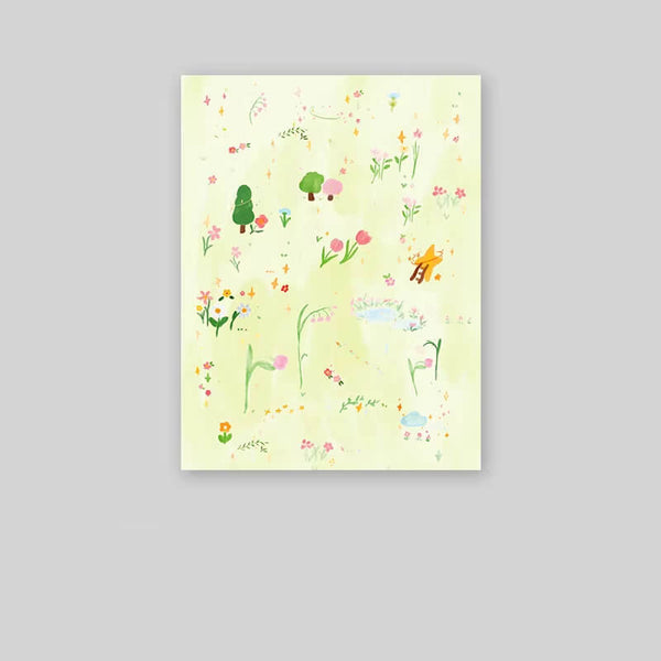 korean-flower-wrapping-paper