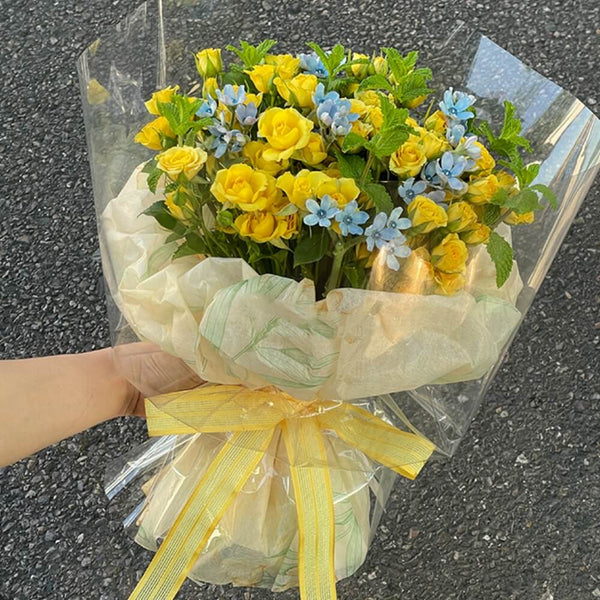 korean-flower-wrapping-paper
