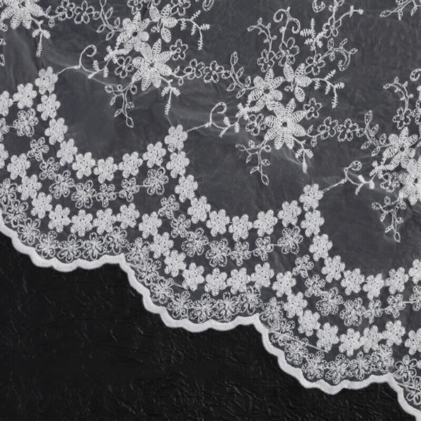 Lace Korean Flower Wrapping Paper Roll for Florists on Weddings, Valentine’s Day, 53.2x39.4 inch - 1 Roll