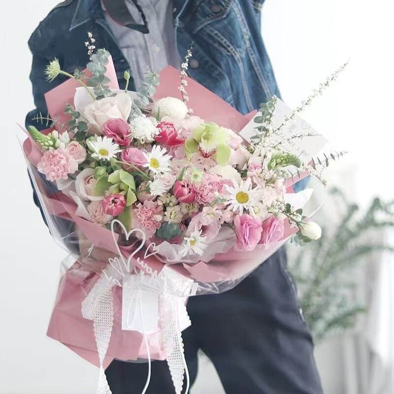 korean-flower-wrapping-paper