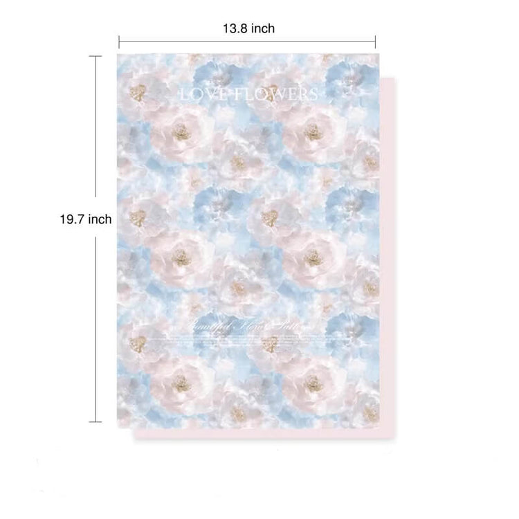 korean-flower-wrapping-paper