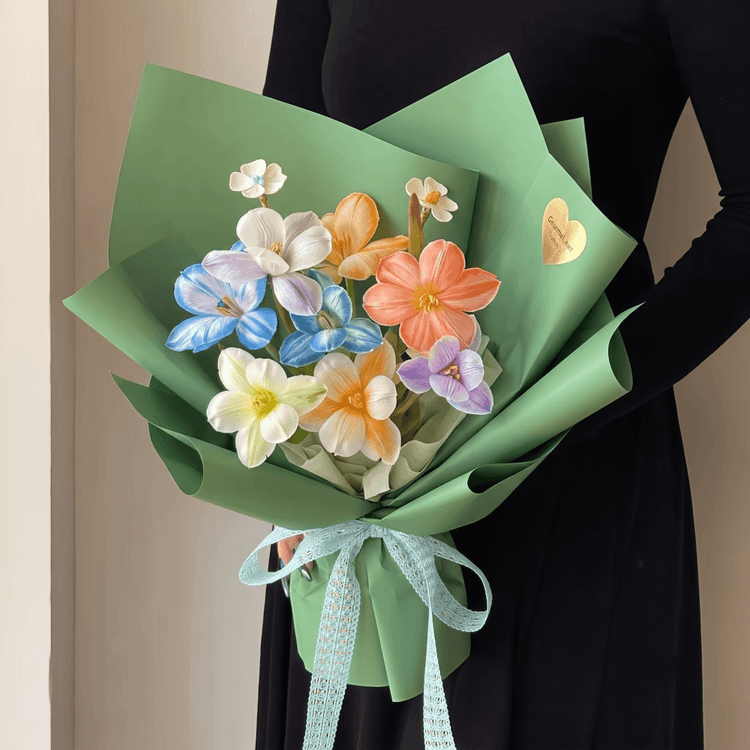 korean-style-flower-wrapping-paper