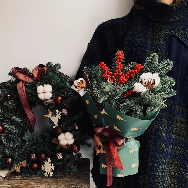    korean-wrapping-paper-flowers