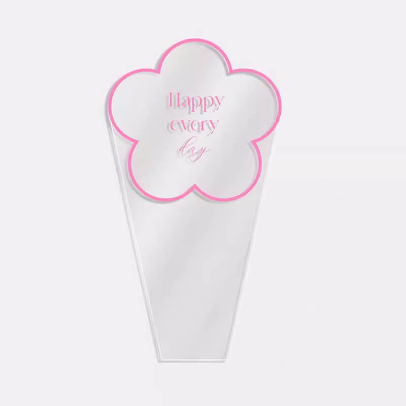 Flower Multi-pack Floral Bouquet Packaging Sleeve Bags, 3.5 x 9.4 x 17.3 Inches - 100 Counts
