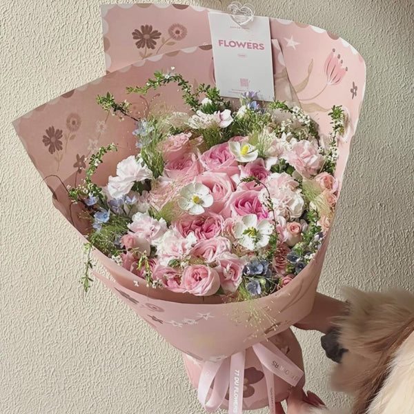 flower-paper-wrapping