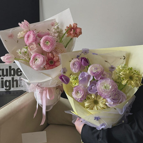 bouquet-wrapping-paper