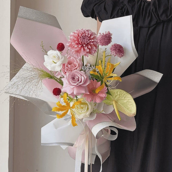 wrapping-paper-for-flower-bouquet