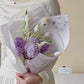 "Timeless Warmth" Translucent Flower Wrapping Paper Bouquet Frosted Floral Wrapping Paper, 14.2" x 19.7" - 10 Sheets