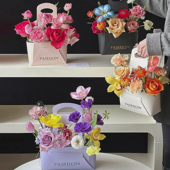 gift-bags-for-flower-bouquet