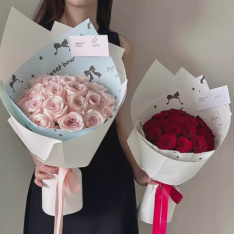 flower-wrapping-paper